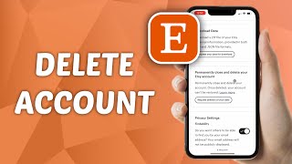 How to Permanently Delete Etsy Account [upl. by Lilias]