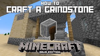 How To Make A Grindstone in Minecraft 120 Java [upl. by Lattimer194]