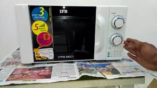 How to use IFB MICROWAVE 17 PMMEC 1 full demo amp reviews  step by step  🌞🌞🌞 [upl. by Asilav]