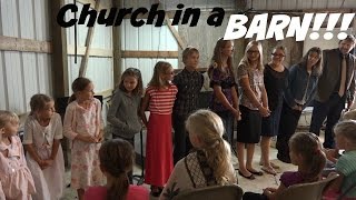 CHURCH IN A BARN Savchenko Family [upl. by Silvanus434]