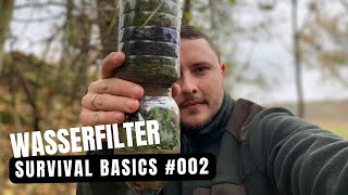 Wasserfilter selber bauen  Survival Bushcraft Bascis [upl. by Sherburne975]