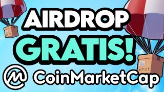 NUEVO AIRDROP🎁en COINMARKETCAP👌GRATIS con DIAMANTES💎💎 [upl. by Seyer]