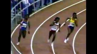 Womens 200m  1989 NCAA Indoor Championships [upl. by Trebleda]