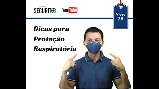 Vd 78  Dicas para proteção respiratória [upl. by Arahset]