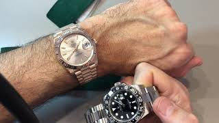 Rolex GMT back from its first service at RSC [upl. by Isleen]