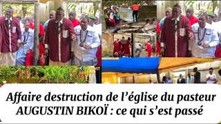 majestés Eteki et Edoube ordonnent la destruction de l’église CBC du prophète Augustin Bikoï [upl. by Naillimixam]