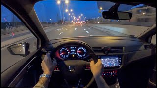 Seat Arona Night  4K POV Test Drive 360 Joe Black [upl. by Also]