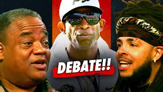 DEBATE Jason Whitlock vs No 1 Deion Sanders Defender [upl. by Hemingway]