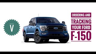 Ordering and Tracking Your Ford F150 Part V [upl. by Hereld]