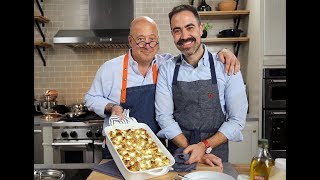 Andrew Zimmern Cooks Everything Bagel Casserole [upl. by Notslar]