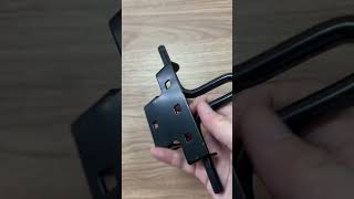 Black Weldable Slide Bolt Latch [upl. by Aohk193]