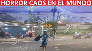 HORROR TORNADO TERREMOTO SE CONGELA EL DESIERTO  PAÍSES EN ALERTA [upl. by Gilbye151]