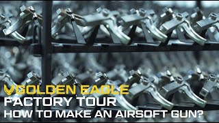 How to Make an Airsoft Gun  Golden Eagle Airsoft Factory Tour [upl. by Enilrac]