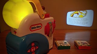 Little Tikes STORY DREAM MACHINE ✨ Toy projector 📽️ ASMR video review [upl. by Lennard]