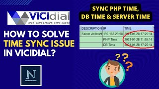 HOW TO SOLVE TIME SYNCHRONIZATION ISSUE IN VICIDIAL  SYNC PHP TIME DB TIME amp SERVER TIME [upl. by Sidell484]