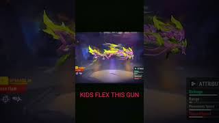 Kids flex thi sgun💀💀☠ yt shorts Elesh gaming2381 [upl. by Eyahc112]