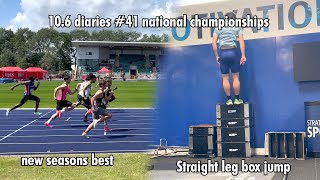 10 6 Diaries 41 National championship sprint training Prep [upl. by Ransom724]