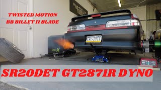 SR20DET GT2871R install and DYNO [upl. by Siryt136]