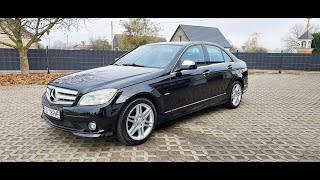 MERCEDES C200  18 kompressor  184KM  pakiet AMG [upl. by Olympias]