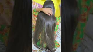 long hair combing and making beautiful bun  long hair combing long hair bun  long hair videos [upl. by Yllier]