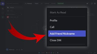 How To Add Friend Nickname On Discord [upl. by Adianes]