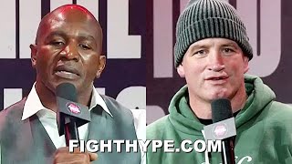 EVANDER HOLYFIELD VS KEVIN MCBRIDE FULL PRESS CONFERENCE [upl. by Yerga71]