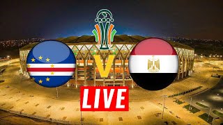 بث مباشر مصر والراس الاخضر كاس افريقيا  Cape Verde vs Egypt live afcon 2023 [upl. by Naesad343]