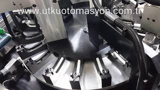 PVC WINDOW HANDLE ASSEMBLY MACHINE  Pencere kolu montaj makinasi [upl. by Stacee797]