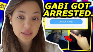 GABI DEMARTINO GOT ARR3STED FOR THIS [upl. by Lehcor822]