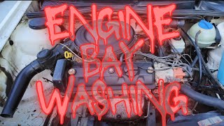 HOW TO WASH THE ENGINE BAY  TUTORIAL [upl. by Latona261]