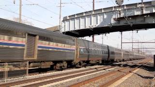 Amtrak Northeast Corridor Thanksgiving Sunday 2013  Part 1 [upl. by Myrah]