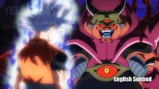 Super Dragon Ball Heroes Episode 56 Goku Ultra Instinct DEFEATS Majin Ozotto English Subbed [upl. by Akcinehs]