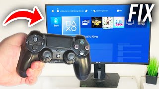 How To Fix PS4 Controller Wont Connect  Full Guide [upl. by Nasia]