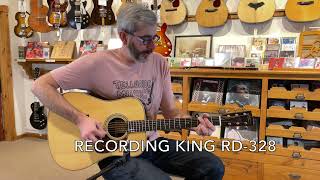 How does Recording King hold up against Collings  RD328 vs D2H [upl. by Eednak]