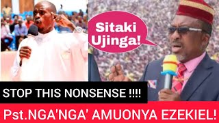 Unfolds DrMAPASTOR EZEKIEL ODERO VS PASTOR NGANGA DIFFER THEYRE THOUGHT AGAIN ON THIS INJILI 😳😳 [upl. by Ynnor629]