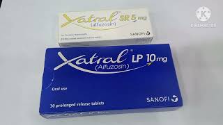 Xatral Sr 5mg Tablet Uses in Urdu Xatral LP 10mg Tablet Uses Xatral Tablet Side Effects Alfuzosin [upl. by Wan]