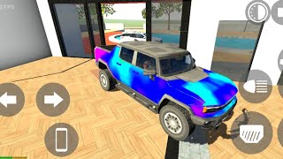 GTA V HUMMER CAR  INDIAN BIKE DRAVING 76 [upl. by Eedoj]