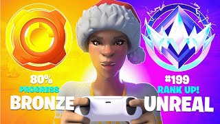 SOLO RANKED RUSH UNREAL  LIVE FORTNITE FR [upl. by Eliseo477]