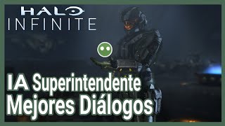 Halo Infinite Los Mejores Diálogos Del Superintendente  JRunner04 [upl. by Eillam]