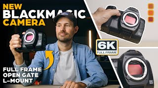 Hands on the new BLACKMAGIC CINEMA CAMERA 6K  Full Frame L Mount first impressions test footage [upl. by Peregrine882]