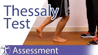 Thessaly Test⎟Meniscus Lesion [upl. by Eerihs]