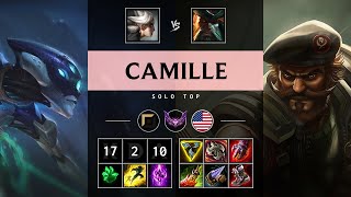 Camille Top vs Gangplank Legendary  NA Master Patch 1420 [upl. by Weaver103]