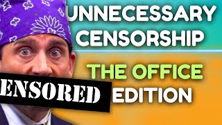 UNNECESSARY CENSORSHIP  THE OFFICE [upl. by Kampmann]