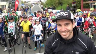 Action ohne Ende 300 RadsportKids bei der Ostthüringen Tour [upl. by Neelyt918]