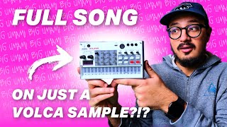 making a FULL song on the Korg Volca Sample 2 ONLY  start to finish [upl. by Aitsirk832]