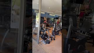 Dan Bilzerian girl in mansion gym [upl. by Mir]