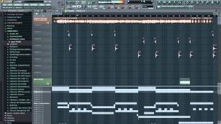 Daddy Yankee quotPosequot  FL Studio [upl. by Annaer570]