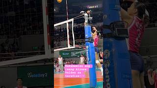 Nakakamiss ang Alyssa Valdez sa taraflex creamline alyssavaldez pvl volleyball pvl2024 fyp [upl. by Airdnaz]