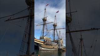 The Mayflower II is a full scale reproduction of the original Mayflower ￼ [upl. by Brieta]