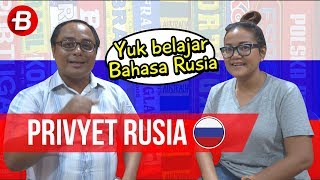 Privyet Rusia Belajar Bahasa Rusia [upl. by Moina]